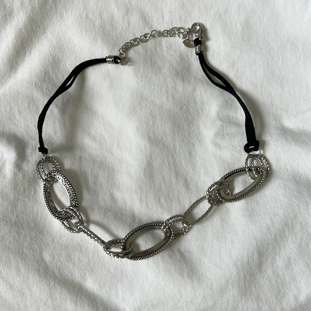 Silver Link Necklace